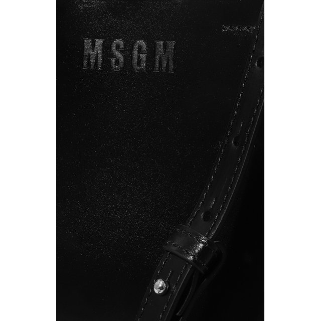 фото Сумка-тоут embossed msgm