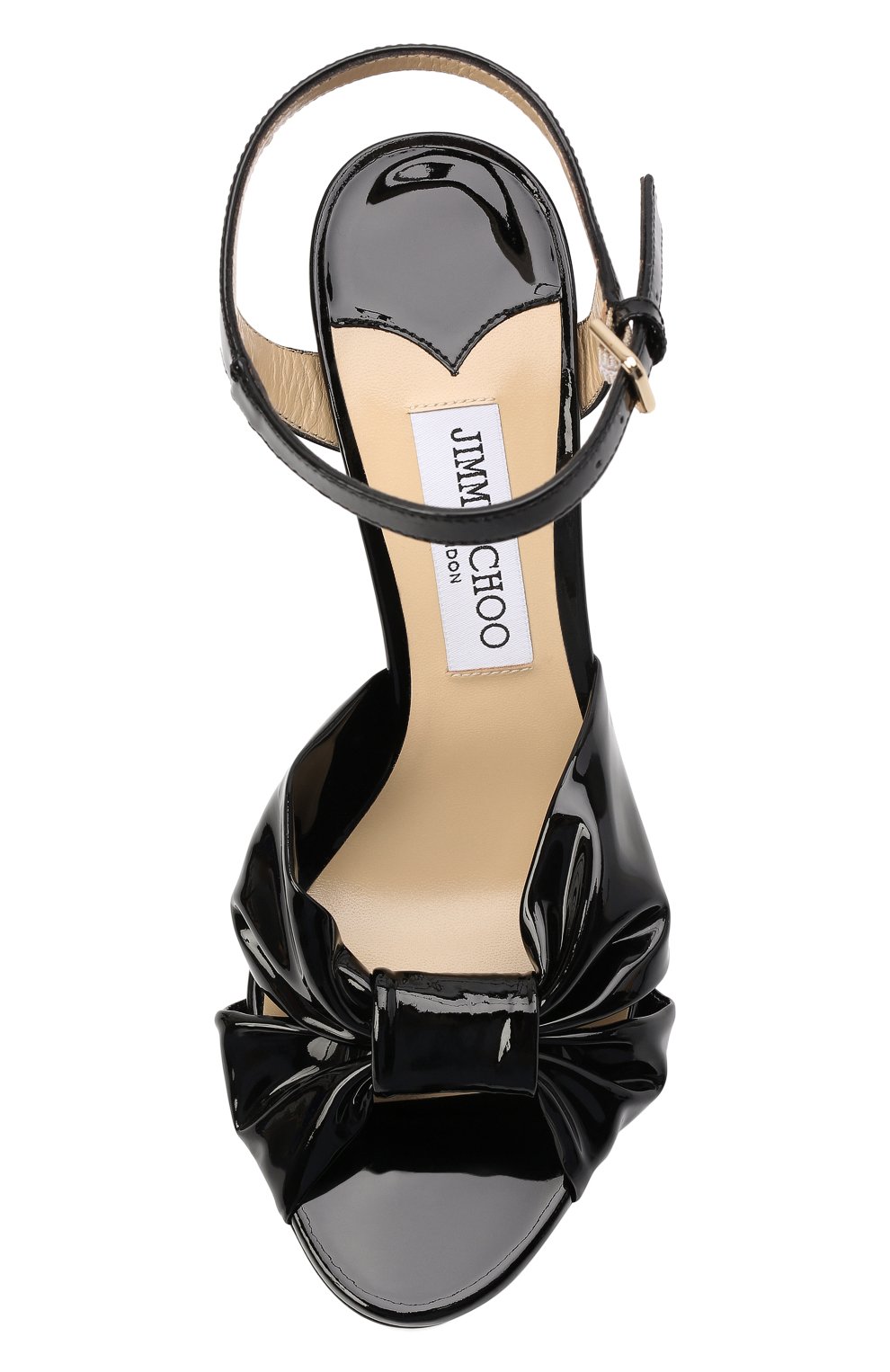 Кожаные босоножки Helouise 120 Jimmy Choo  HEL0ISE 120/S0P Фото 6