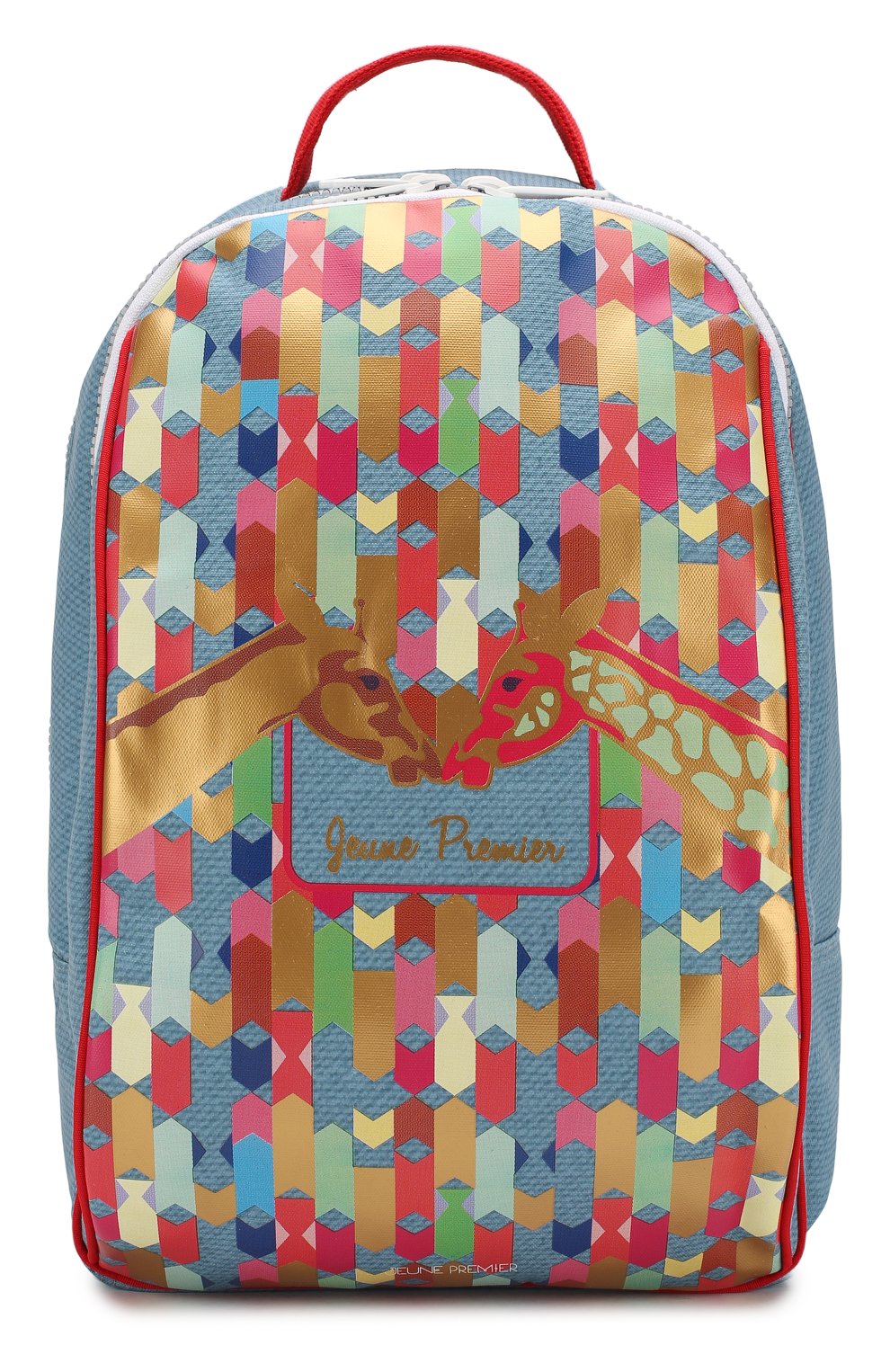 Детская рюкзак JEUNE PREMIER разноцветного цвета, арт. JA-019120 FW19/20 | Фото 1 (Материал: Текстиль; Статус проверки: Проверена категория)