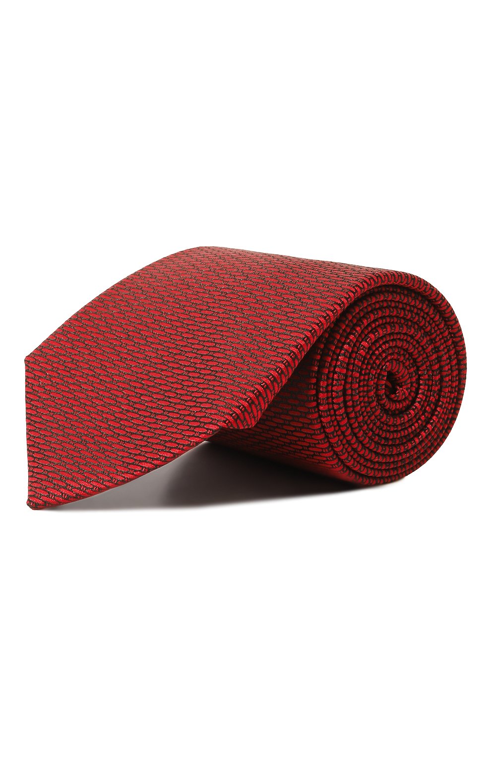 С принтом Lanvin, Шелковый галстук Lanvin, Франция, Красный, Шелк: 100%;, 13165415  - купить