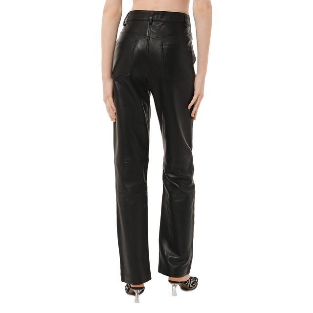 Кожаные брюки Lesyanebo  SS23/LEATHERTR001 Фото 4