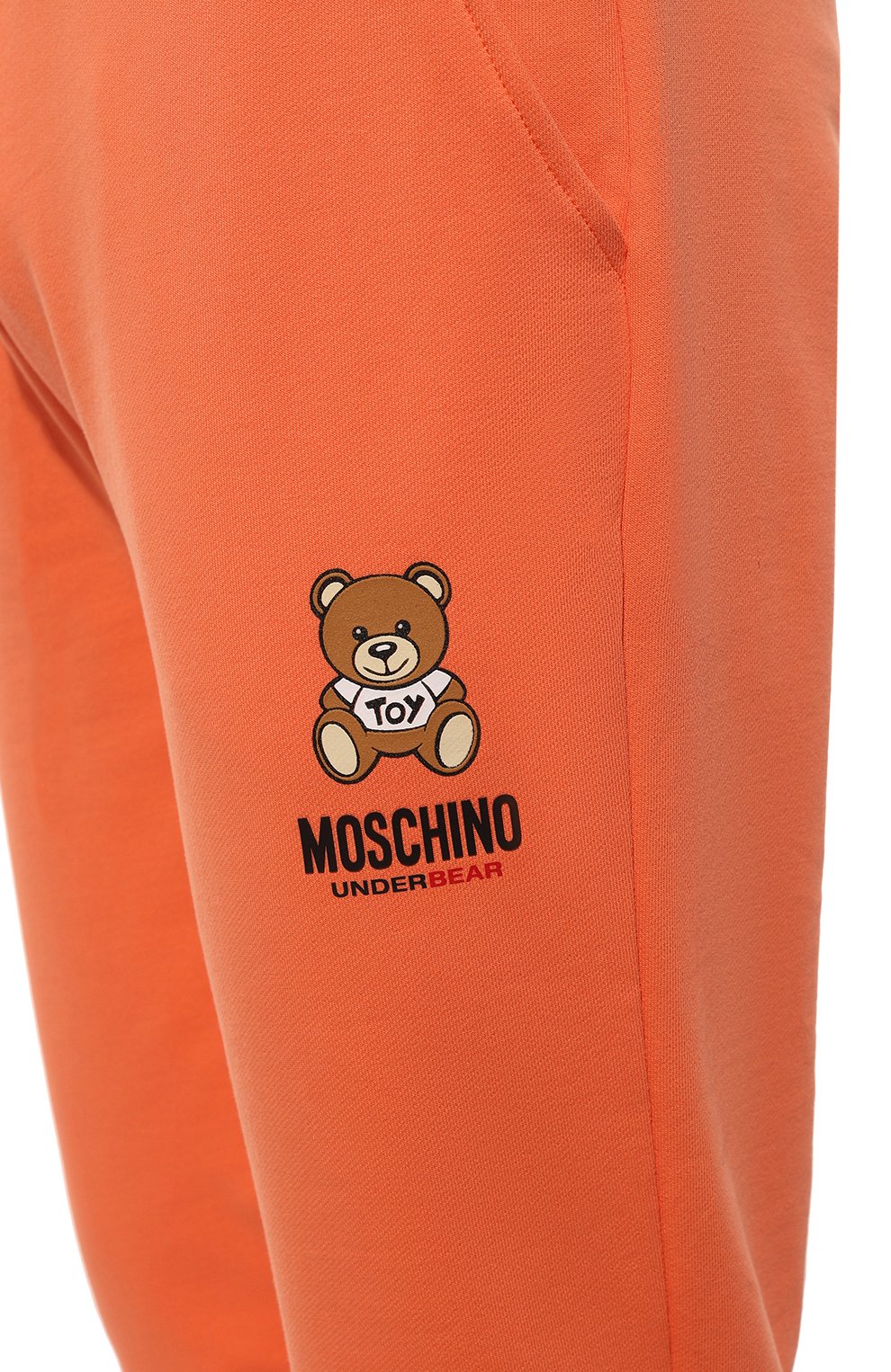 Хлопковые джоггеры Moschino 231V1/V6886/4409 Фото 5