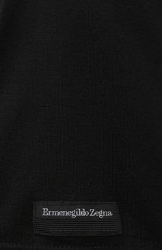 Мужская хлопковая футболка с v-образным вырезом  ERMENEGILDO ZEGNA черного цвета, арт. N2M800030 | Фото 5 (Кросс-КТ: домашняя одежда; Рукава: Короткие; Длина (для топов): Стандартные; Материал сплава: Проставлено, Проверено; Материал внешний: Хлопок; Мужское Кросс-КТ: Футболка-белье; Статус проверки: Проверено, Проверена категория; Драгоценные камни: Проставлено)