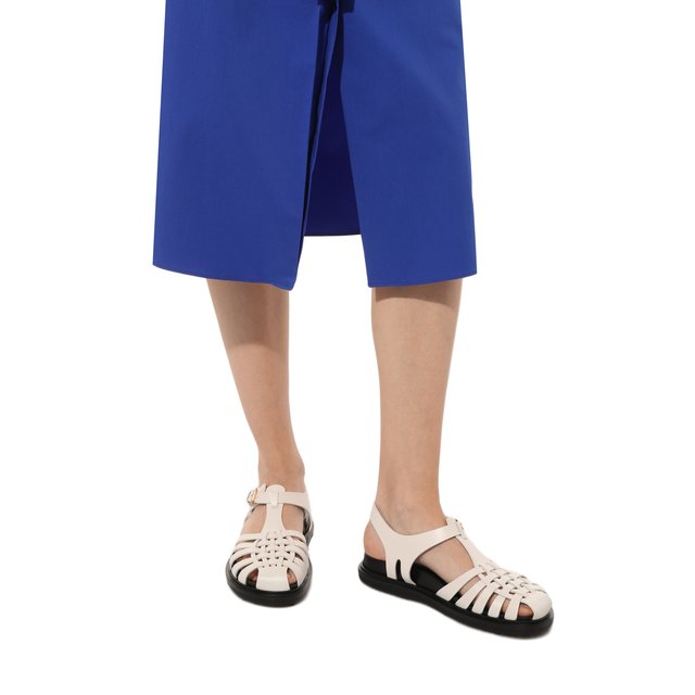 фото Кожаные сандалии fussbett marni