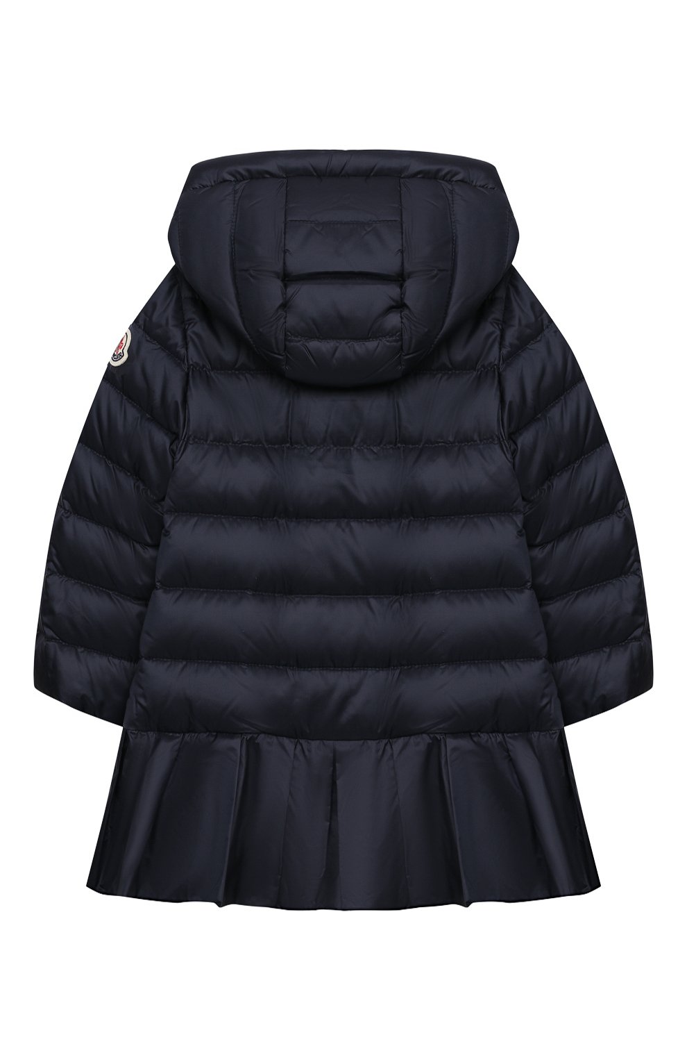 Детского пуховая куртка MONCLER темно-синего цвета, арт. G1-951-1C509-10-53048 | Фото 2 (Кросс-КТ НВ: Куртки; Региональные ограничения белый список (Axapta Mercury): RU)