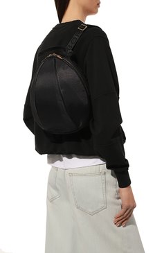 Женский рюкзак 011 BORBONESE черного цвета, арт. 924287 | Фото 2 (Материал: Текстиль; Стили: Кэжуэл)