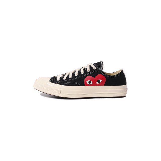 фото Текстильные кеды comme des garcons play x converse comme des garcons play