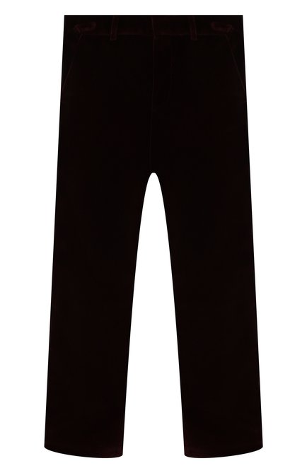 Детские брюки BURBERRY бордового цвета по цене 40950 руб., арт. 8044706 | Фото 1