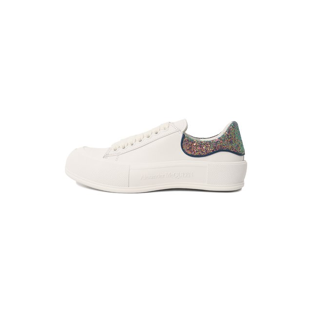 фото Кожаные кеды deck plimsoll alexander mcqueen