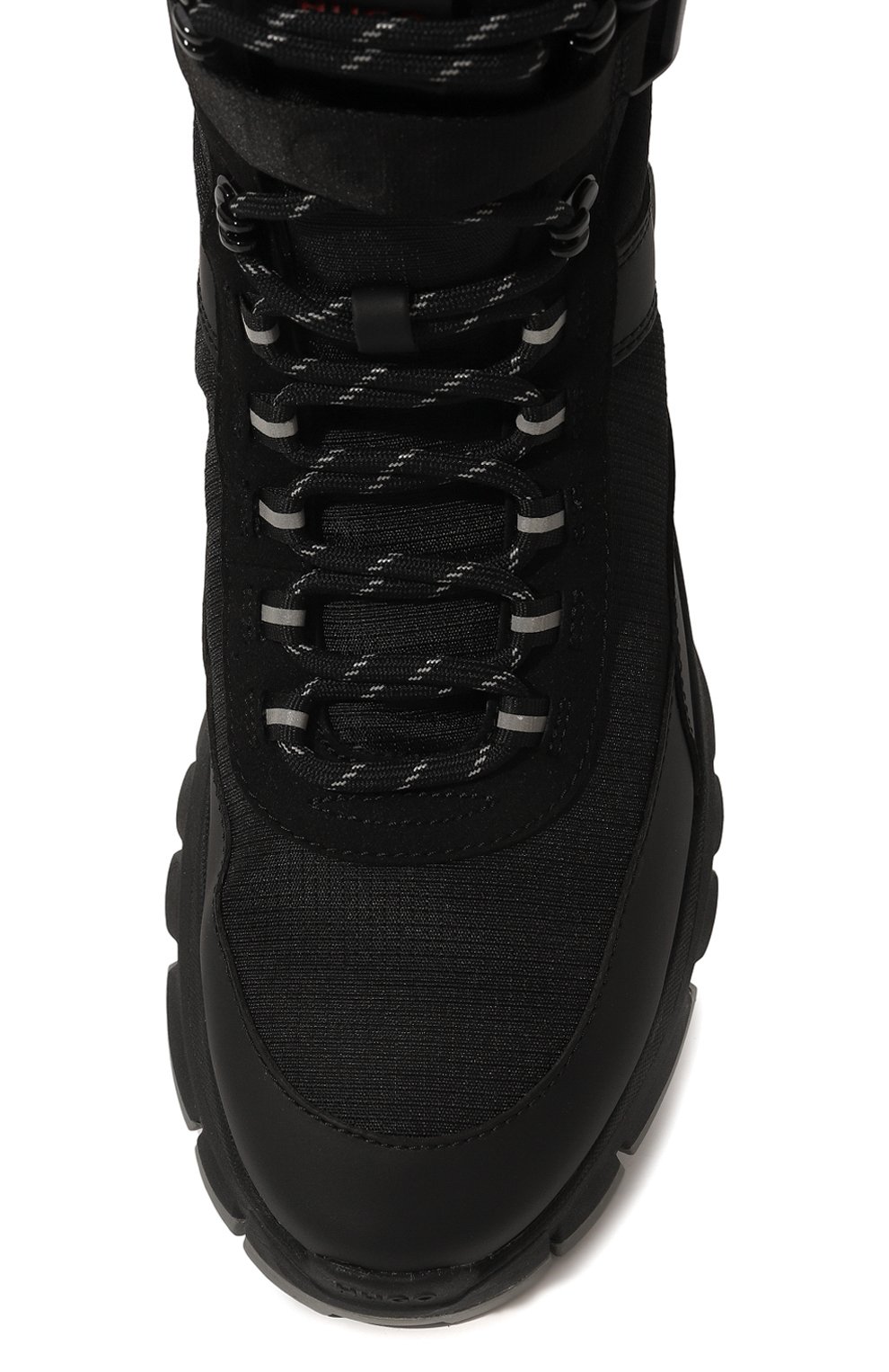 Комбинированные ботинки HUGO 50480843, цвет чёрный, размер 42 - фото 6