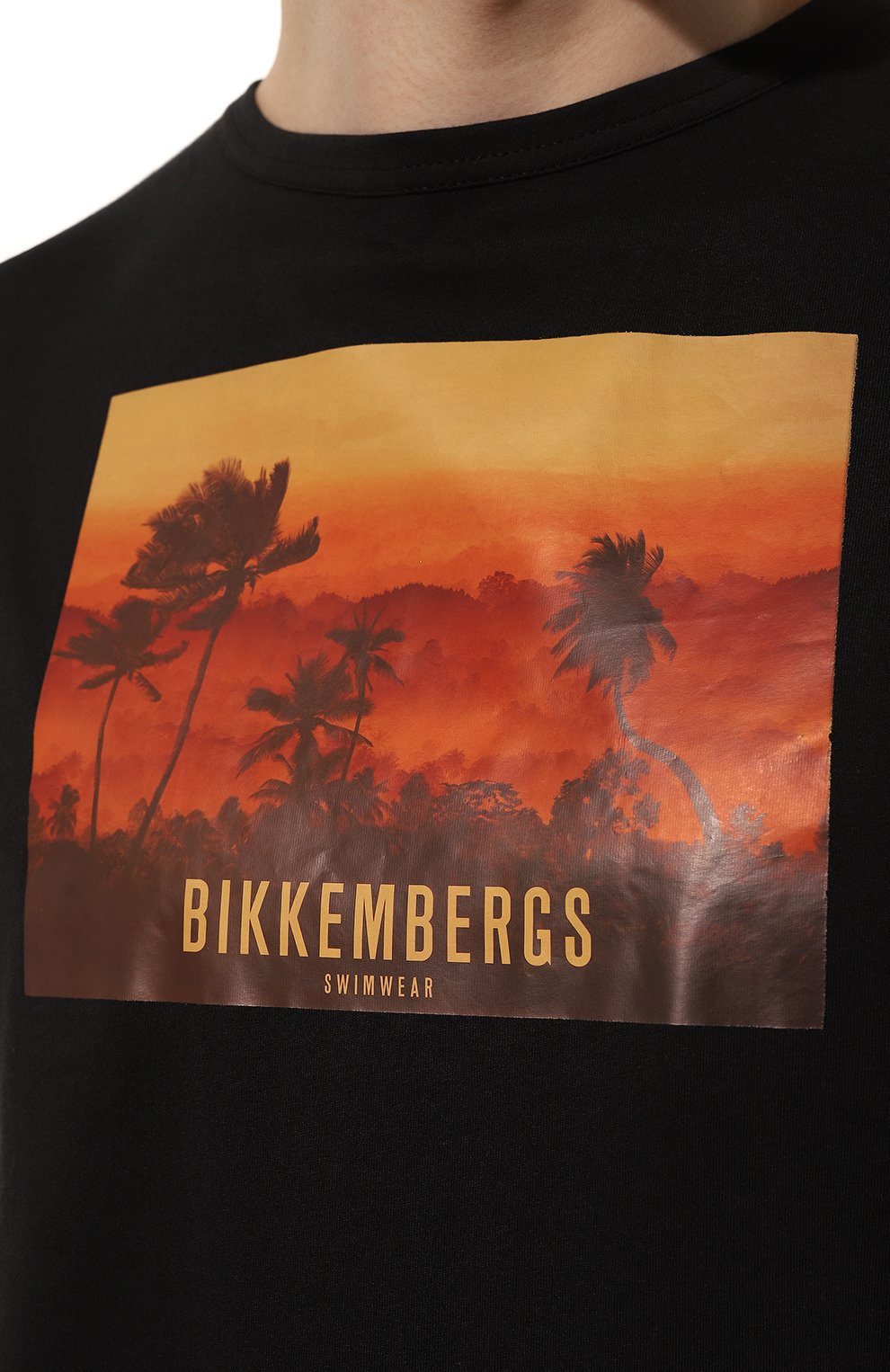 Хлопковая футболка Dirk Bikkembergs  BKK2MTS06 Фото 5
