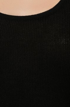 Женское боди из шелка и вискозы FREEAGE черного цвета, арт. S22.BD005.6070.900 | Фото 5 (Материал внешний: Шелк; Материал сплава: Проставлено; Нос: Не проставлено; Драгоценные камни: Проставлено; Стили: Минимализм; Женское Кросс-КТ: Боди-одежда)