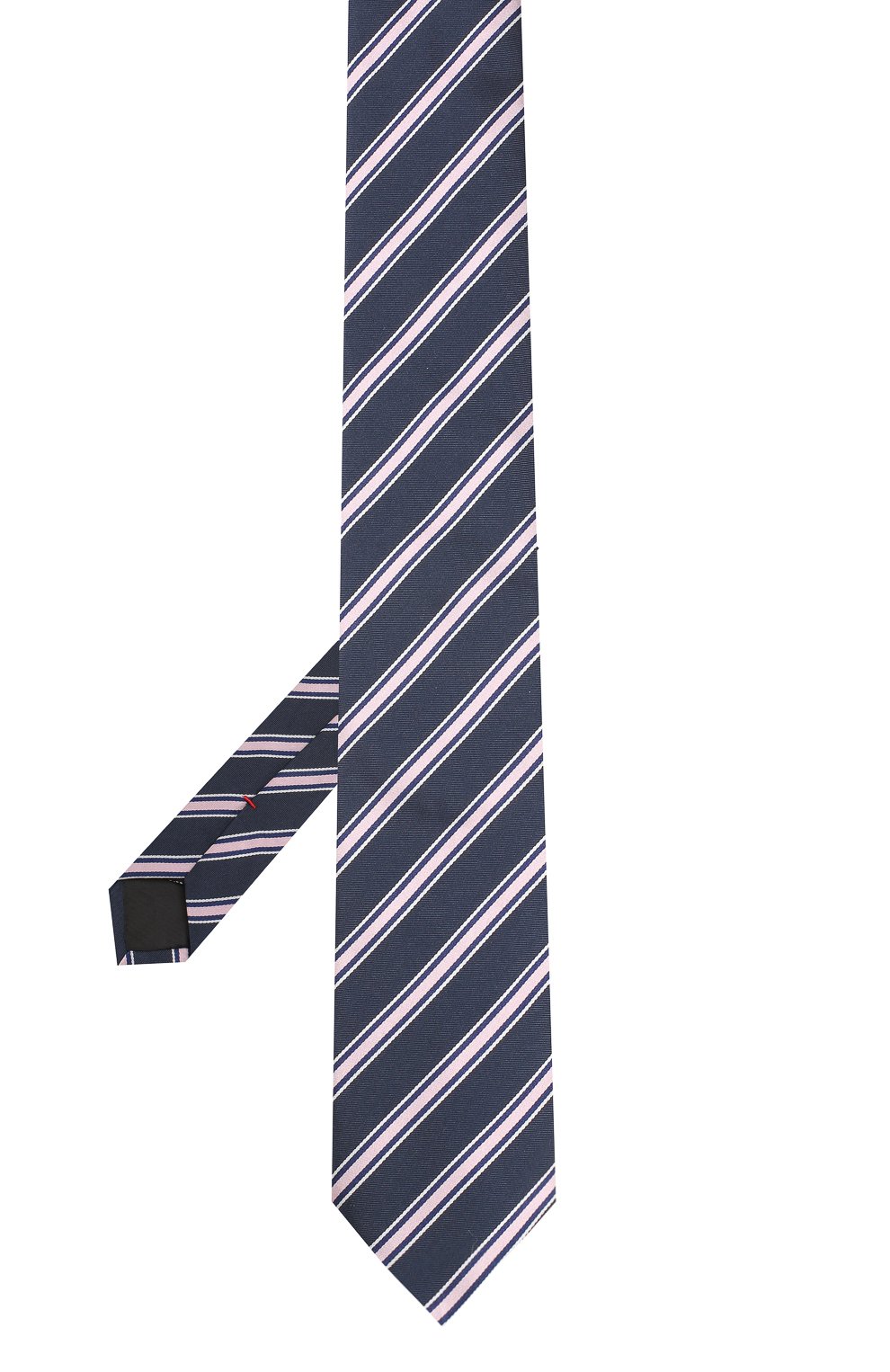 Мужской шелковый галстук HUGO розового цвета, арт. 50411673 | Фото 2 (Принт: С принтом; Материал: Текстиль, Шелк; Материал внутренний: Не назначено; Материал сплава: Проставлено; Нос: Не проставлено; Статус проверки: Проверена категория)