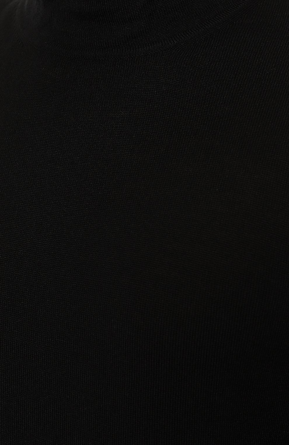 Мужской шерстяная водолазка ICEBERG черного цвета, арт. A003/9005 | Фото 5 (Материал внешний: Шерсть; Рукава: Длинные; Принт: Без принта; Длина (для топов): Стандартные; Материал сплава: Проставлено; Мужское Кросс-КТ: Водолазка-одежда; Драгоценные камни: Проставлено; Стили: Кэжуэл)