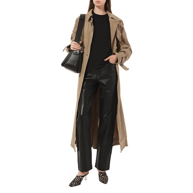 Кожаные брюки Lesyanebo  SS23/LEATHERTR001 Фото 2