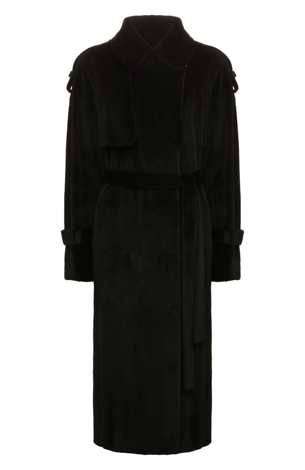 Фото Женская черная шуба из меха норки EMIL SHABAEV, арт. 0072 Россия 0072 