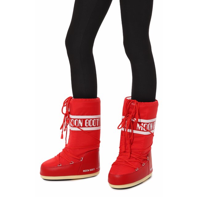 фото Комбинированные сапоги icon moon boot