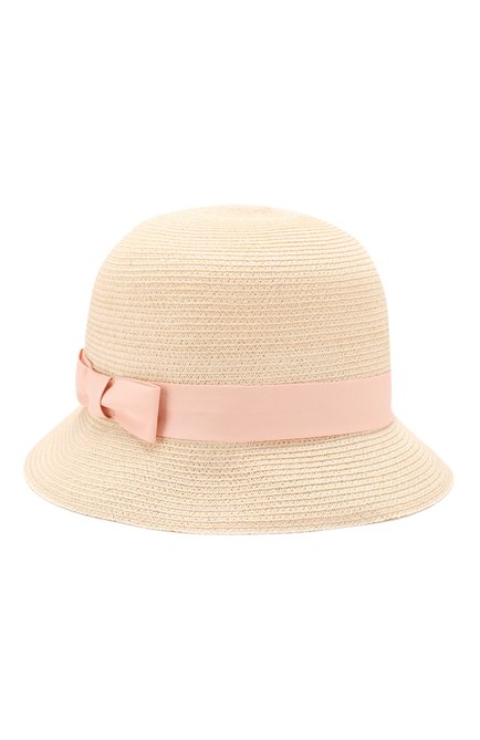Детская шляпа LORO PIANA розового цвета, арт. FAL0234 | Фото 1 (Материал: Растительное волокно; Региональные ограничения белый список (Axapta Mercury): RU)