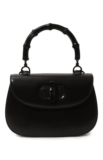 Женская сумка gucci bamboo 1947 GUCCI черного цвета, арт. 672206 10ODP | Фото 1