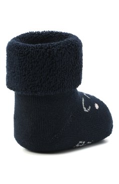 Детские хлопковые носки FALKE темно-синего цвета, арт. 12211. | Фото 3