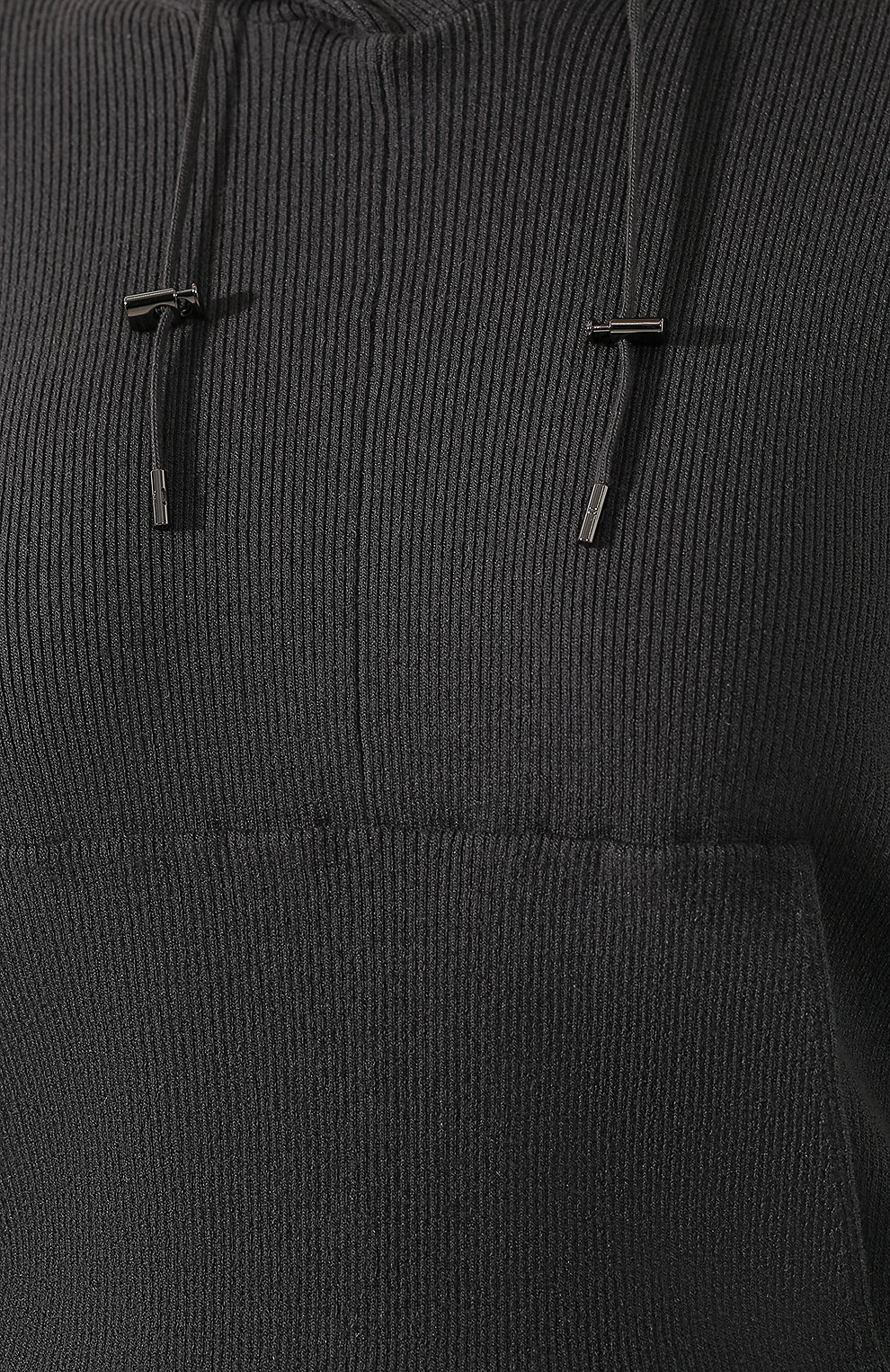 Женское кашемировое платье TOM FORD серого цвета, арт. ACK182-YAX179 | Фото 5 (Рукава от горловины: Длинные; Материал внешний: Шерсть, Кашемир; Рукава: Длинные; Случай: Повседневный; Кросс-КТ: Трикотаж; Длина Ж (юбки, платья, шорты): Миди; Женское Кросс-КТ: Платье-одежда; Статус проверки: Проверена категория)