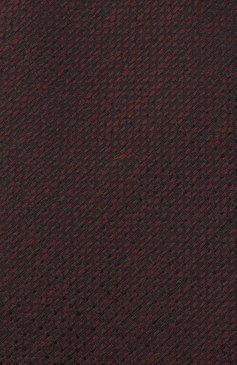 Мужской шелковый галстук ZEGNA бордового цвета, арт. Z8E41/1L8 | Фото 3 (Материал: Текстиль, Шелк; Принт: Без принта; Материал сплава: Проставлено; Нос: Не проставлено)