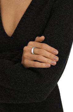 Женское кольцо om LHASA серебряного цвета, арт. Кольцо ОM ring | Фото 2 (Материал: Серебро)