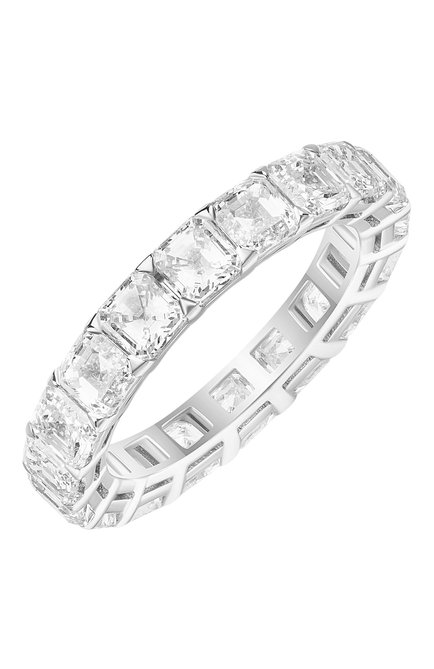 Женские кольцо MERCURY бесцветного цвета, арт. MR24974/WG/1ASSD0.30 | Фото 1 (Материал сплава: Белое золото; Драгоценные камни: Бриллианты)