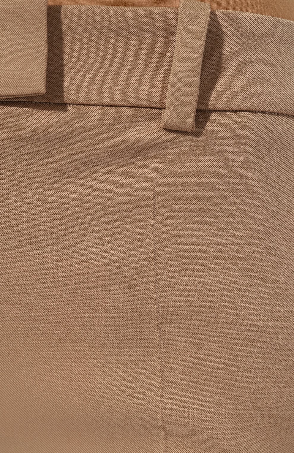 Женские шерстяные брюки ELEVENTY бежевого цвета, арт. H80PANG03/TES0H059 | Фото 5 (Материал внешний: Шерсть; Длина (брюки, джинсы): Стандартные; Женское Кросс-КТ: Брюки-одежда; Силуэт Ж (брюки и джинсы): Прямые; Материал сплава: Проставлено; Драгоценные камни: Проставлено; Стили: Кэжуэл)