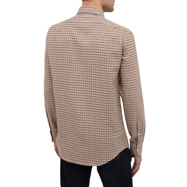 фото Хлопковая рубашка ralph lauren