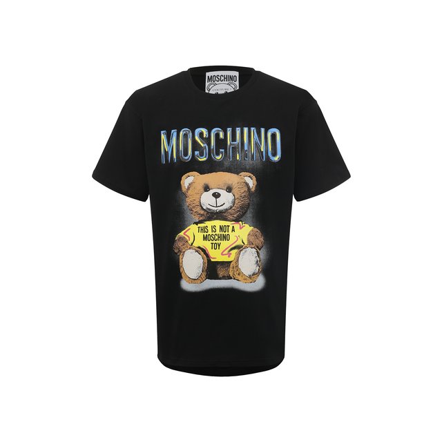 Хлопковая футболка Moschino 231ZZA0726/241