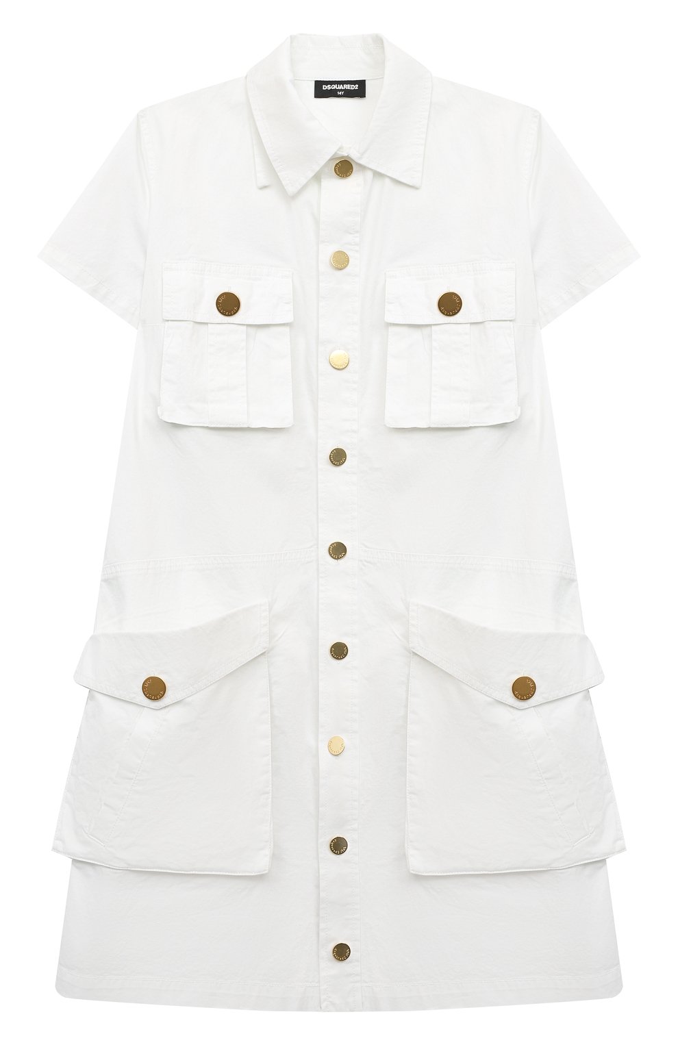 Хлопковое платье Dsquared2