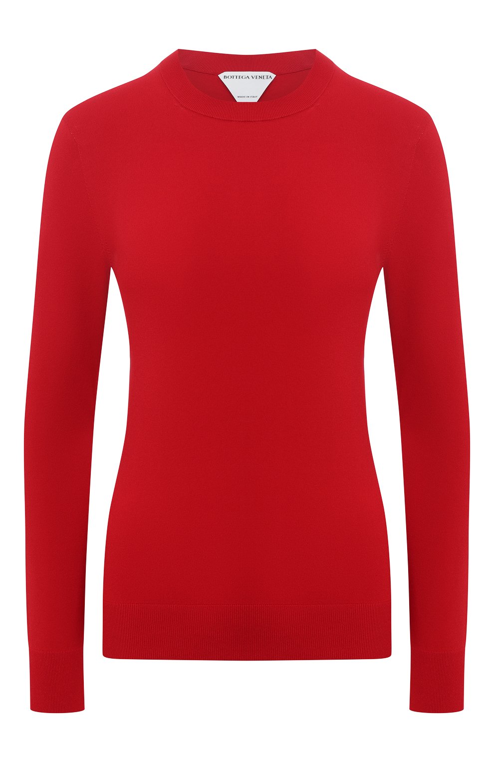 Пуловер из вискозы Bottega Veneta Красный 647547/VKJK0 5541428