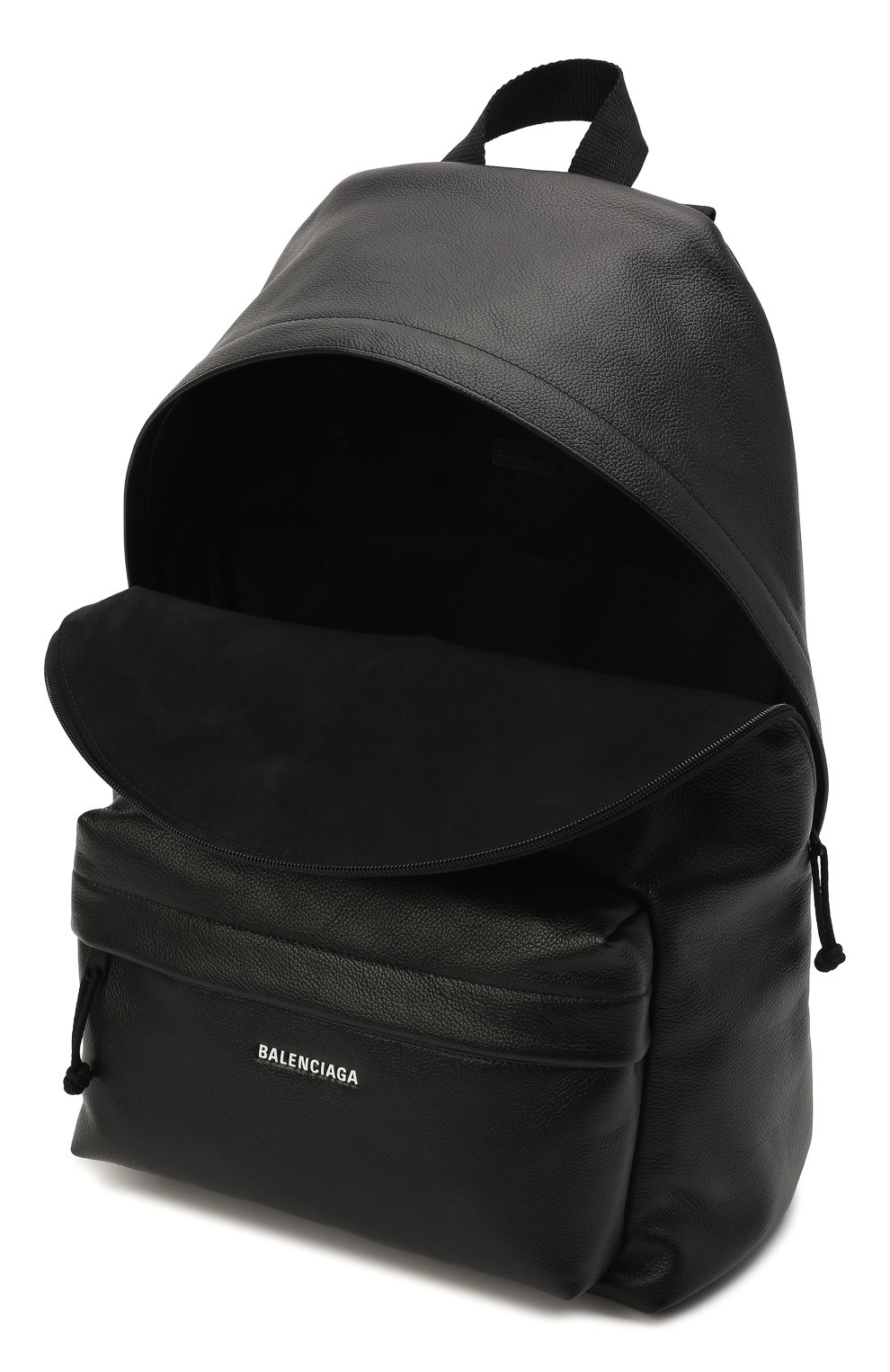 Женский рюкзак explorer BALENCIAGA черного цвета, арт. 503221/13MSX | Фото 4 (Материал: Натуральная кожа; Размер: large)