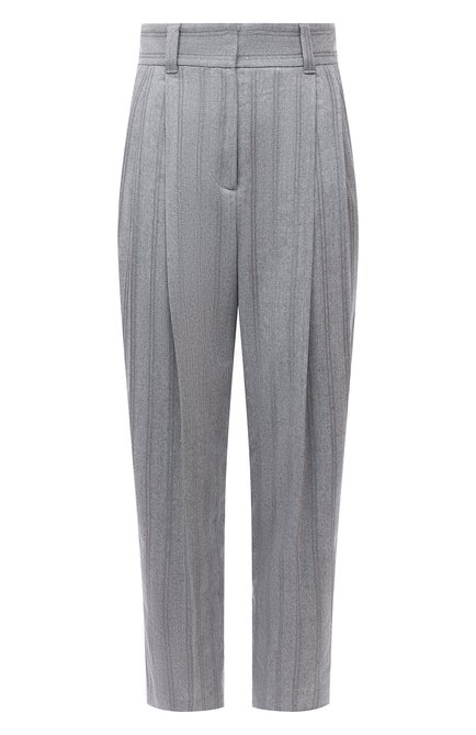 Серые женские классические брюки Brunello Cucinelli по цене от 128 000 руб.купить в интернет-магазине ЦУМ