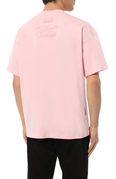 Мужского хлопковая футболка VTMNTS розового цвета, арт. VL18TR650K | Фото 7 (Региональные ограничения белый список (Axapta Mercury): Не проставлено; Принт: С принтом; Нос: Не проставлено; Материал внешний: Хлопок)