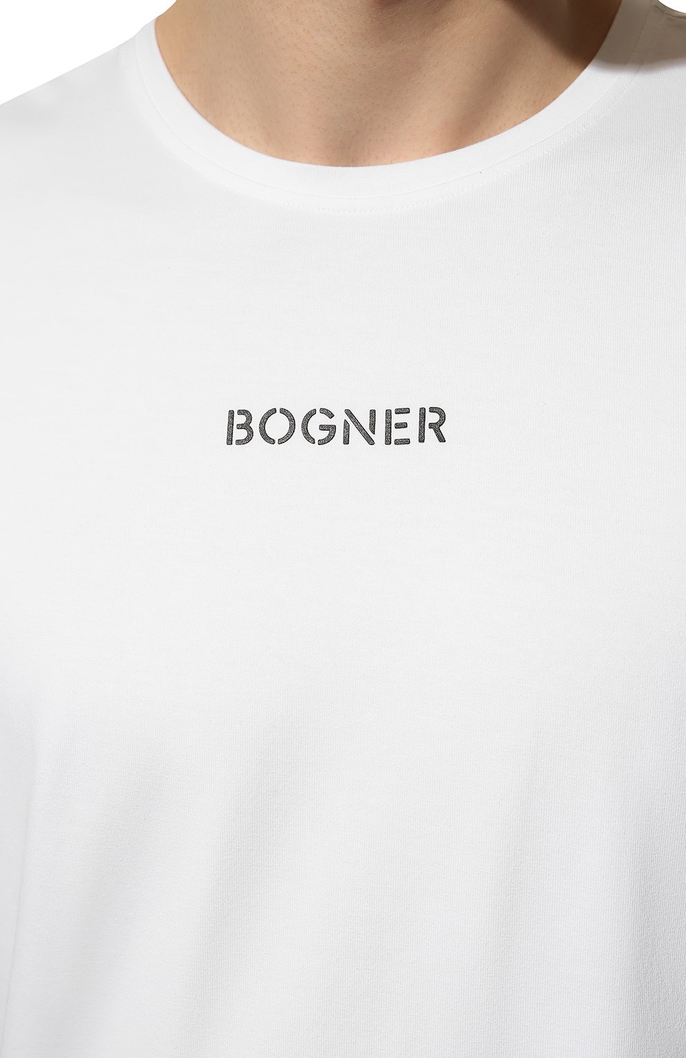 Хлопковая футболка Bogner 58446604 Фото 5