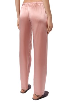 Женская шелковая пижама LA PERLA розового цвета, арт. 0020288 | Фото 6 (Материал внешний: Шелк; Материал сплава: Проставлено; Нос: Не проставлено)