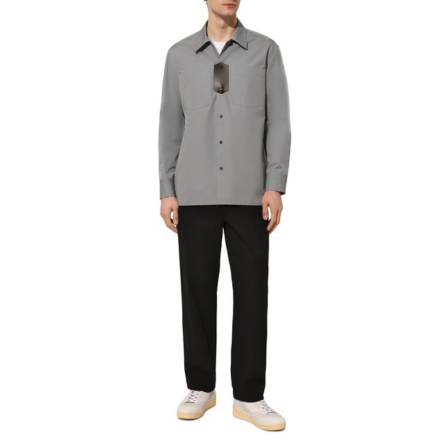 фото Хлопковая рубашка jil sander