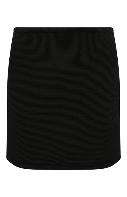 Женская юбка из вискозы MACH & MACH черного цвета по цене 68700 руб., арт. SS22-004-1 VISC0SE | Фото 1