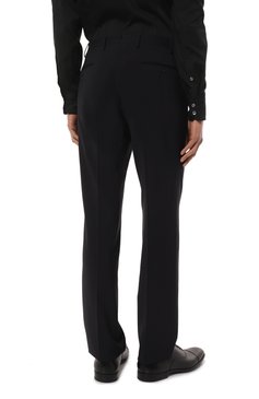 Мужской шерстяной костюм CORNELIANI темно-синего цвета, арт. 916008-3118563/915002-3118563 | Фото 5 (Материал внешний: Шерсть; Рукава: Длинные; Костюмы М: Однобортный; Материал сплава: Проставлено; Стили: Классический; Драгоценные камни: Проставлено; Материал подклада: Купро)