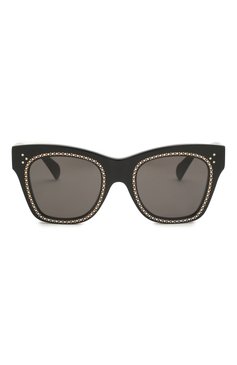 Женские солнцезащитные очки CELINE EYEWEAR черного цвета, арт. 4004IS | Фото 4 (Тип очков: С/з; Очки форма: Квадратные; Оптика Гендер: оптика-женское)