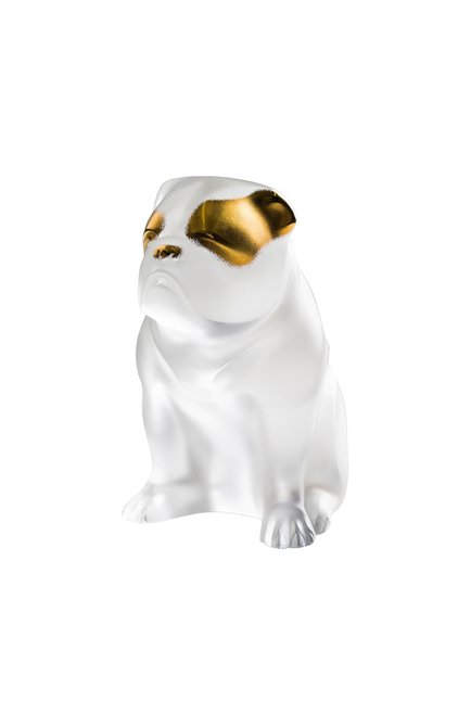 Скульптура bulldog LALIQUE прозрачного цвета, арт. 10601200 | Фото 1 (Статус проверки: Проверена категория; Ограничения доставки: fragile-2)