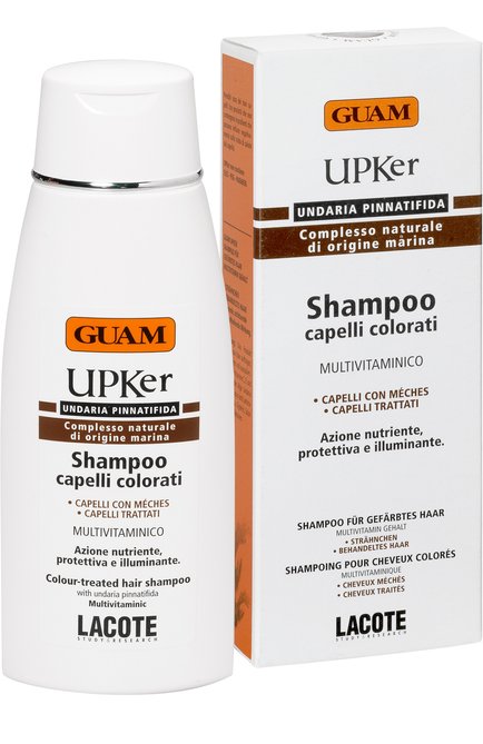 Шампунь для окрашенных волос (200ml) GUAM бесцветного цвета, арт. 8025021860633 | Фото 1 (Статус проверки: Проверена категория)