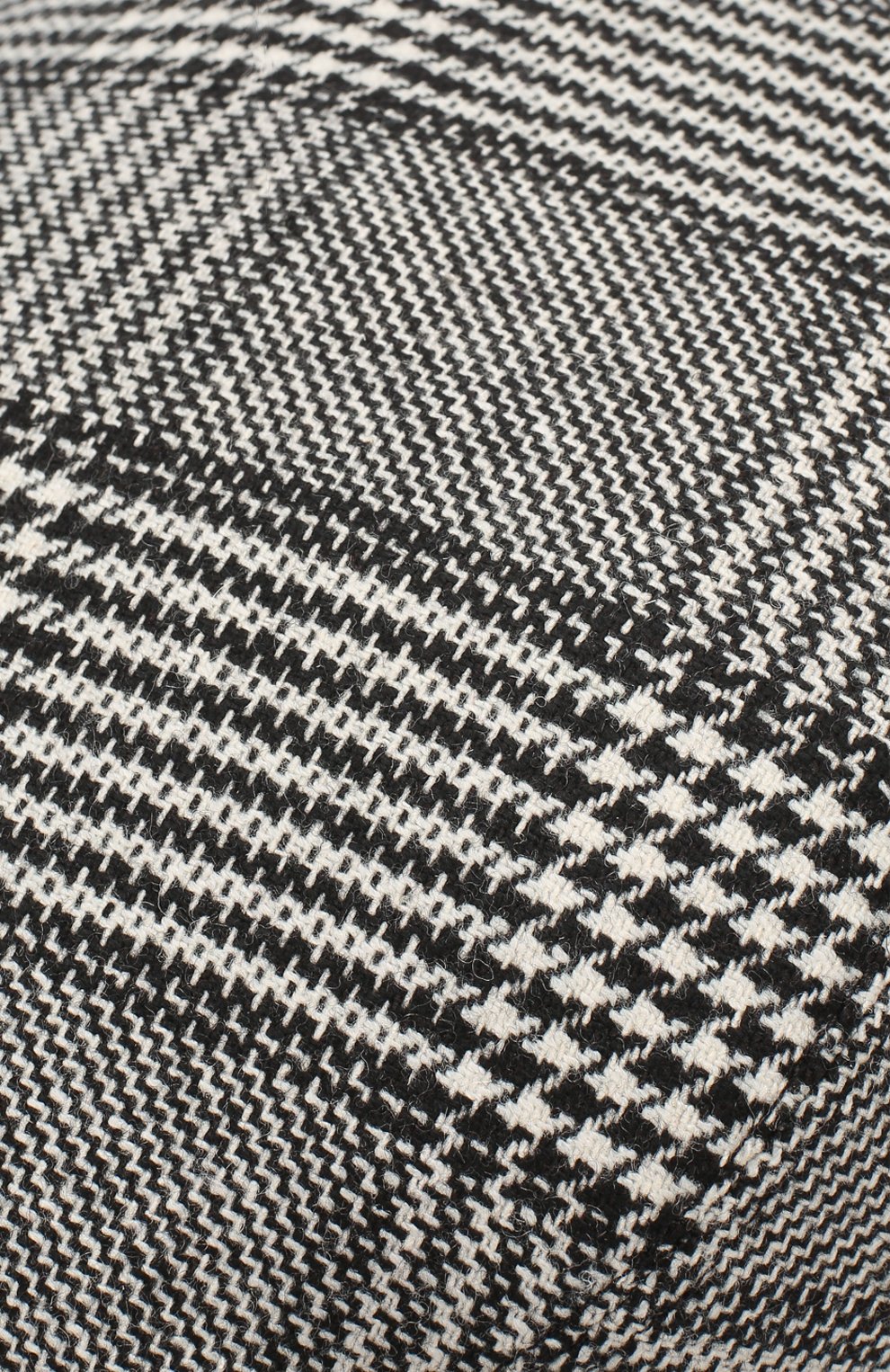Женская кепи DOLCE & GABBANA черно-белого цвета, арт. FH473A/FQRBP | Фото 3 (Материал: Текстиль, Шерсть, Синтетический материал)