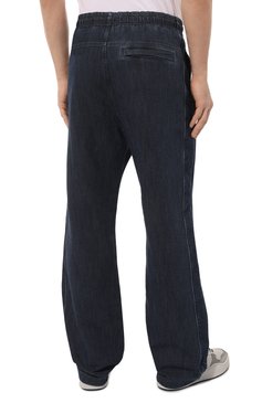 Мужские джинсовые брюки DIESEL синего цвета, арт. A03924/09C30 | Фото 4 (Силуэт М (брюки): Широкие; Кросс-КТ: Деним; Длина (брюки, джинсы): Стандартные; Случай: Повседневный; Региональные ограничения белый список (Axapta Mercury): Не проставлено; Материал сплава: Проставлено; Материал внешний: Хлопок, Деним; Стили: Спорт-шик; Драгоценные камни: Проставлено)