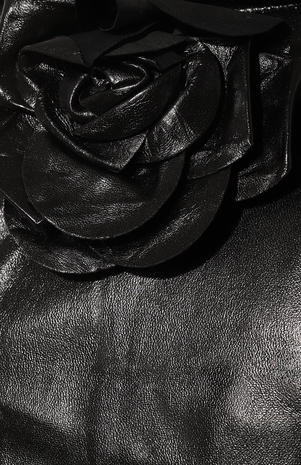 Женская кожаная куртка GIUSEPPE DI MORABITO черного цвета, арт. PF23199T0-F-252 | Фото 5 (Кросс-КТ: Куртка; Рукав а: Длинные; Материал сплава: Проставлено; Материал внешний: Натуральная кожа; Драгоценные камни: Проставлено; Женское Кросс-КТ: Замша и кожа; Длина (верхняя одежда): Короткие; Стили: Кэжуэл)