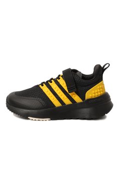 Детские кроссовки lego ADIDAS ORIGINALS черного цвета, арт. GX3219 | Фото 2 (Материал внешний: Текстиль; Материал внутренний: Текстиль)