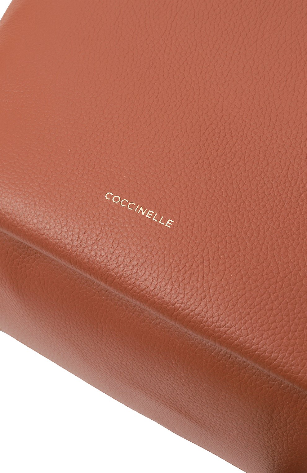 Женский рюкзак soft-wear COCCINELLE коричневого цвета, арт. E1 P5A 14 01 01 | Фото 3 (Размер: medium; Материал: Натуральная кожа; Материал сплава: Проставлено; Драгоценные камни: Проставлено; Стили: Кэжуэл)
