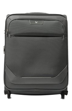 Мужской текстильный дорожный чемодан joy small RONCATO серого цвета, арт. 41620322 | Фото 1 (Материал: Текстиль; Размер: large; Ограничения доставки: oversized)